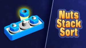 Nut Stack Sort Puzzle