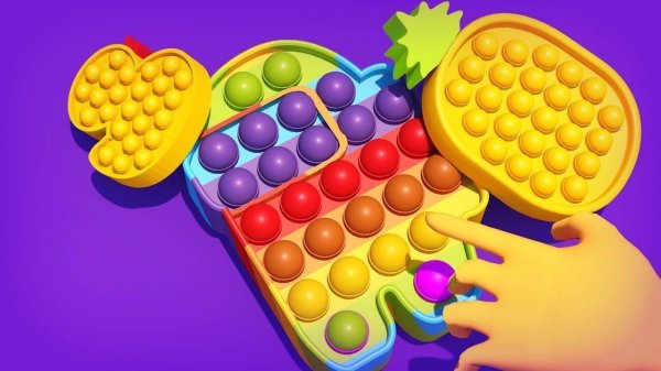 3D Bubble Calm: Gentle Pop Puzzle