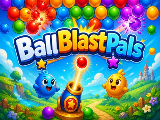 Bubble Pop Pals Puzzle Game