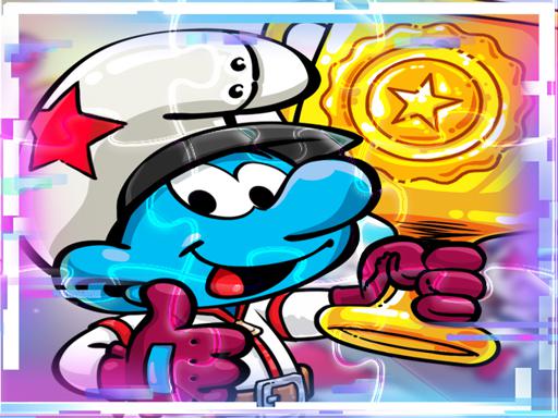 Smurf Jigsaw Puzzle Online