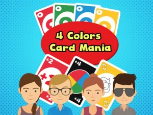 4 Colors Card Mania Online Card Game