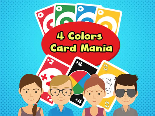 4 Colors Card Mania Online Card Game