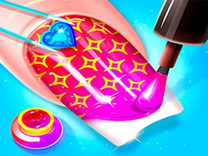 Doll Nail Salon Dress Up