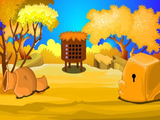 Yellow Land Escape Puzzle