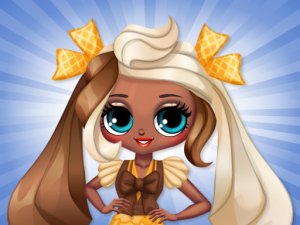 Popsy Princess Food Fashion Dress Up
