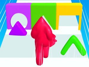 Blob Shape Racing Puzzle