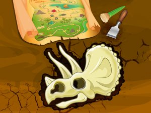 Dinosaur Bone Digging Puzzle