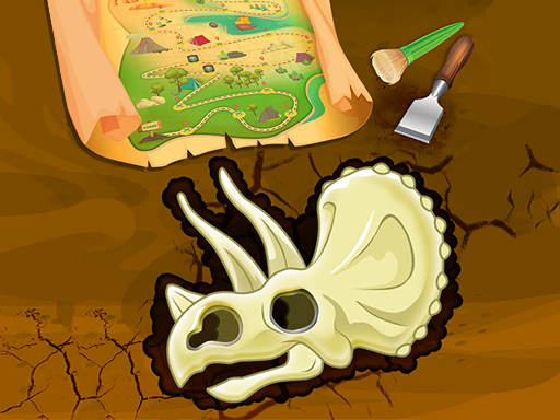 Dinosaur Bone Digging Puzzle