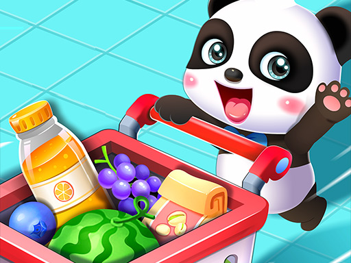 Kids Supermarket Shopping Game