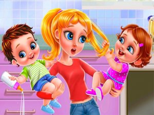 Baby Daycare Mania: Caring Game