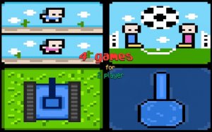 4 Games For 2 Player - Fun Competition Pack