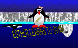 Esther the Penguin: Learn to Swim Adventure