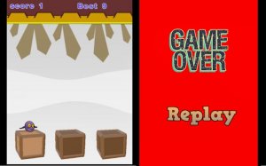 Right and Left Jump - projectile Dodge Game