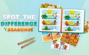 Seasons Spot the Difference Puzzle
