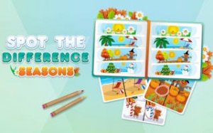 Seasons Find the Differences Puzzle