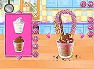 Churros Ice Cream Cooking Game