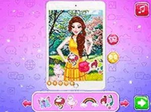 Princess Spring Dress Up Game