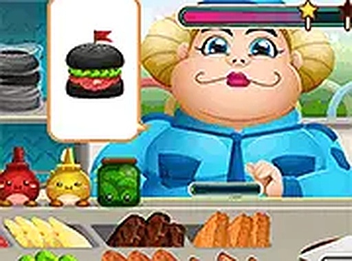Burger Rush Online Cooking Game