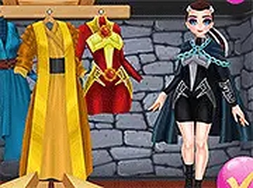 Lady Strange Dress Up Game