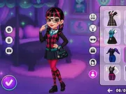 Monster Girls Dress-Up School Prep
