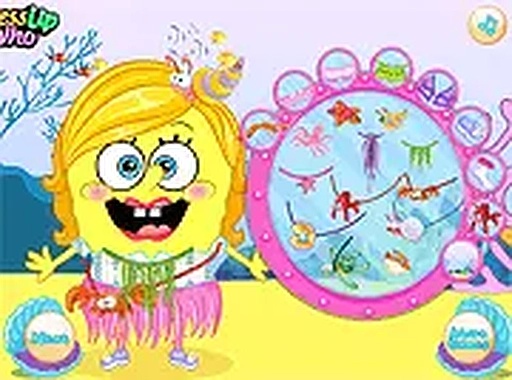 SpongeSue Makeover Dress Up