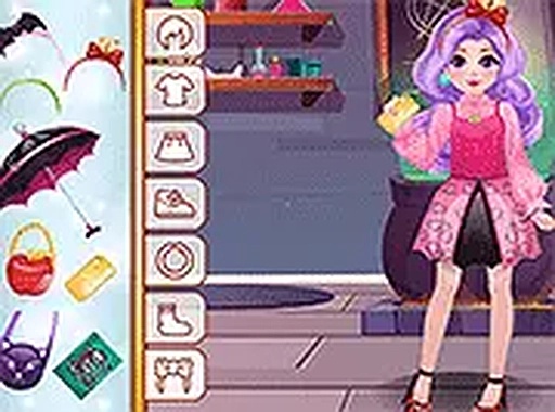 Monster School Dress Up Game