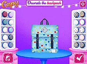 Backpack Design Contest Dress Up Game