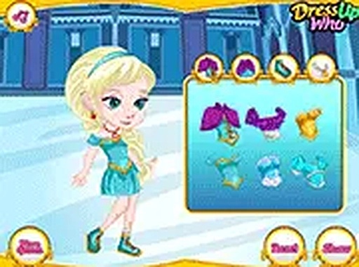 Ella Ice Skating Care and Dress Up